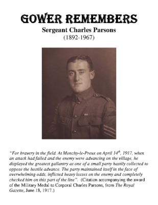 18 – Sergeant Charles Parsons