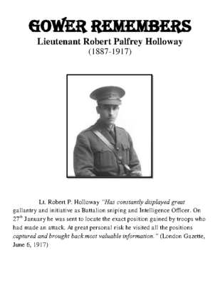 36 – Lieutenant Robert Palfrey Holloway