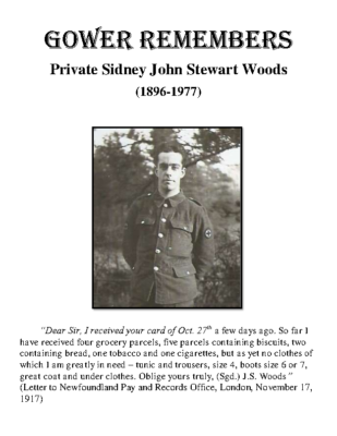57 – Private Sidney John Stewart Woods