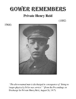66 – Private Henry Reid