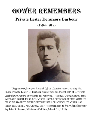 68 – Private Lester Densmore Barbour