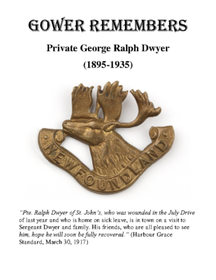 83 – Private George Ralph Dwyer