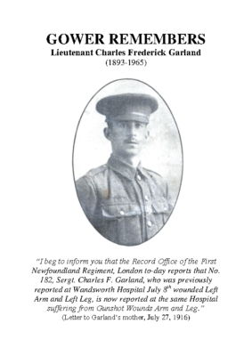 4 – Lieutenant Charles Frederick Garland